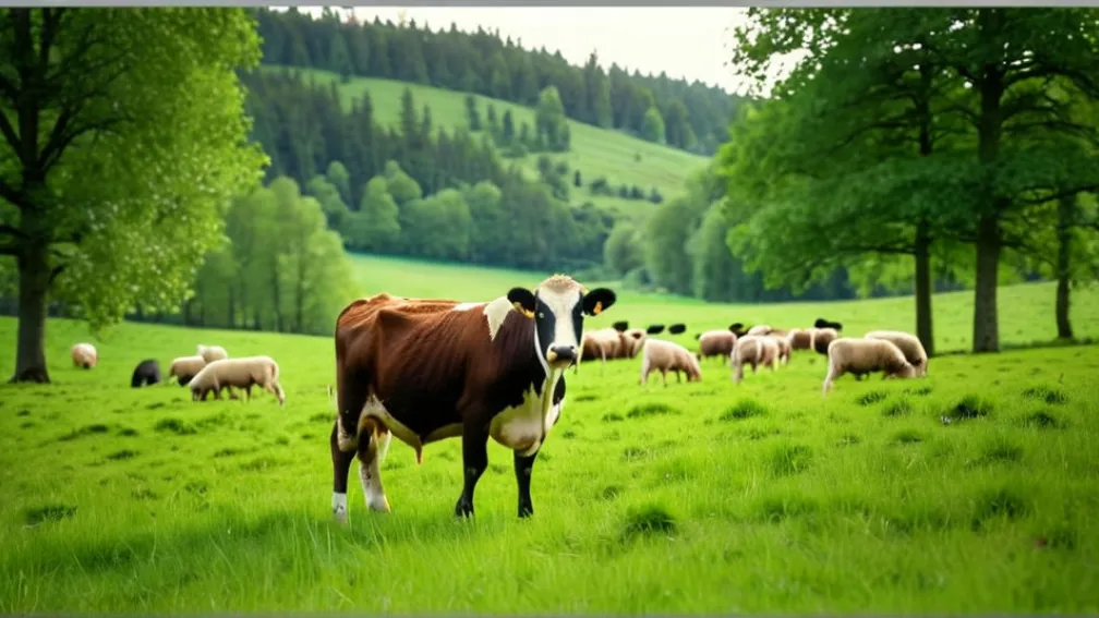 Приключение коровы Мюкке: Побег от бойни и дружба с овцами