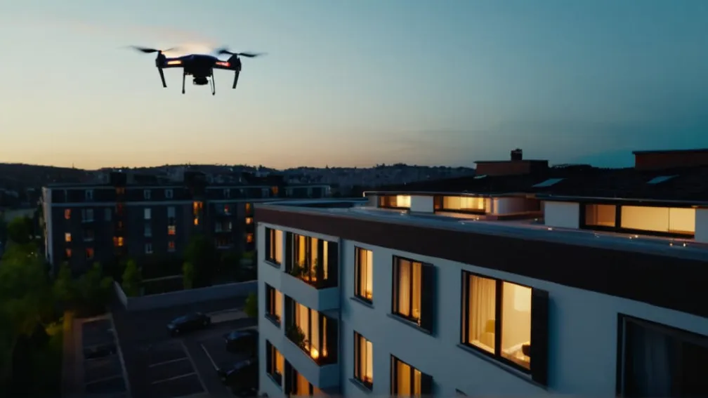 Дрон перед окном: от ужаса до смеха – вирусная история жительницы