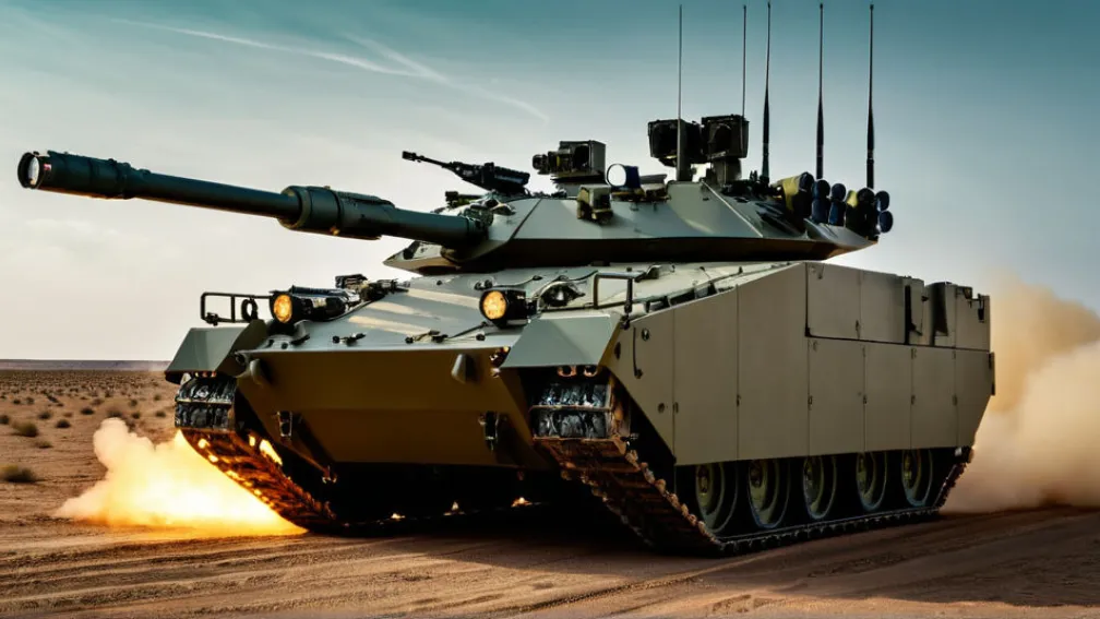 Бундесвер получит 123 новых танка Leopard 2A8 с израильской системой защиты "Trophy"