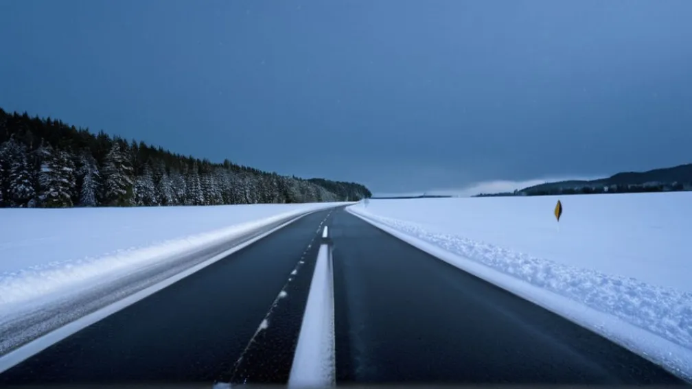 Зимний хаос в Баварии: Почти 100 ДТП на гололеде за два часа