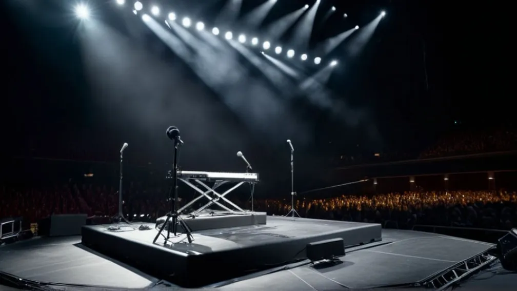 Шокирующее падение: фронтмен UNHEILIG "Der Graf" рухнул со сцены на концерте в Лейпциге