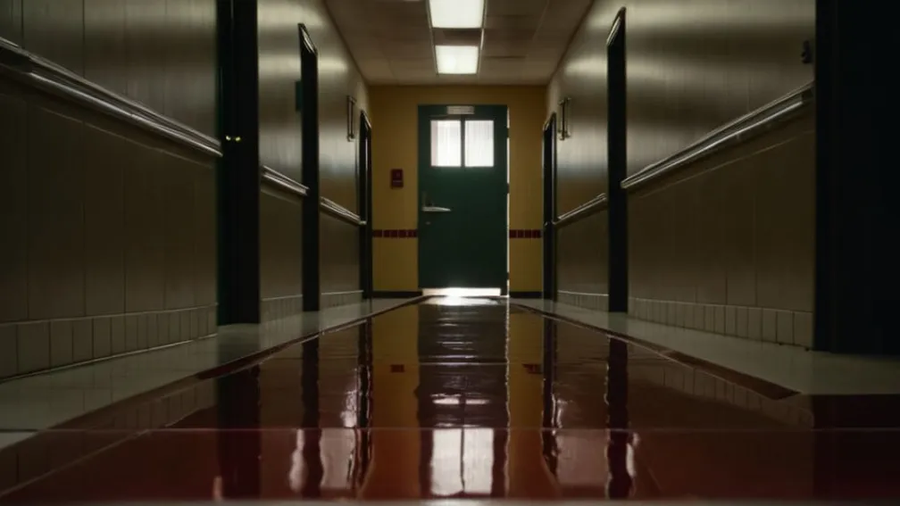 Загадочная находка в немецкой школе: лужа крови и мольба о помощи на стене туалета