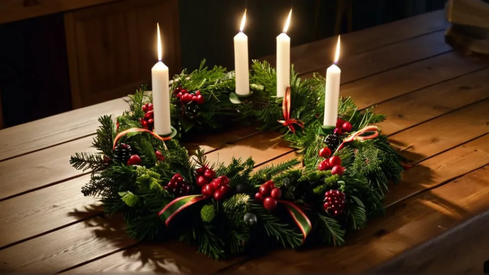 Звёзды Германии создают рождественские венки для благотворительности