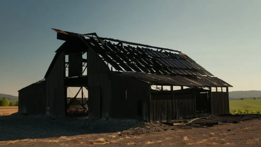 Пожар в амбаре в Северной Германии: 70 телят погибли, полиция расследует причины
