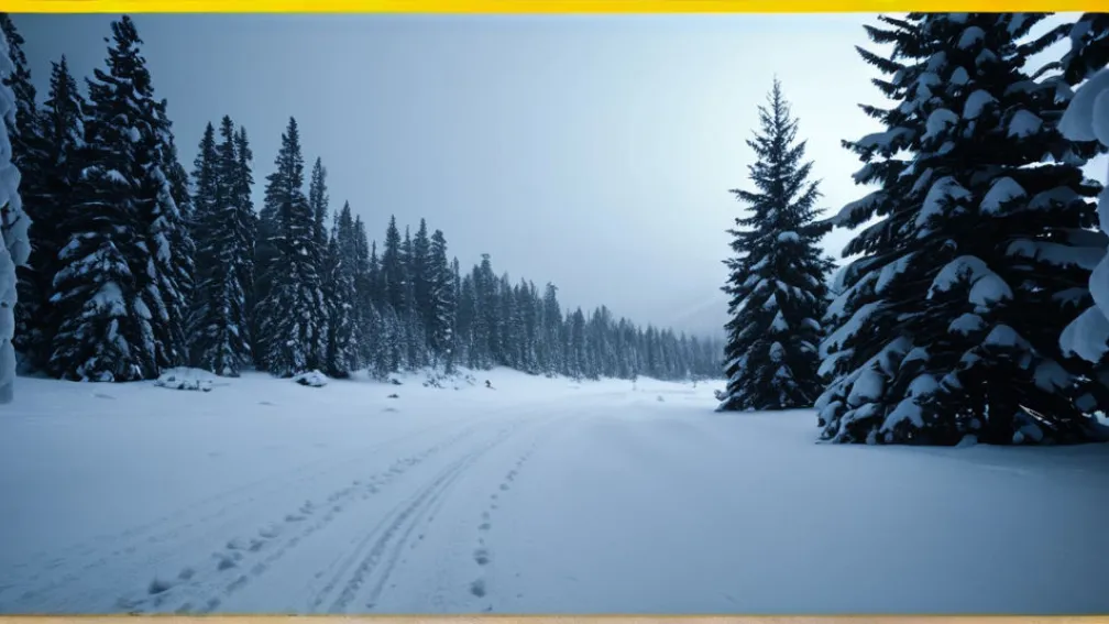 Зимний удар: "Полярный экспресс" принесет до 20 сантиметров снега