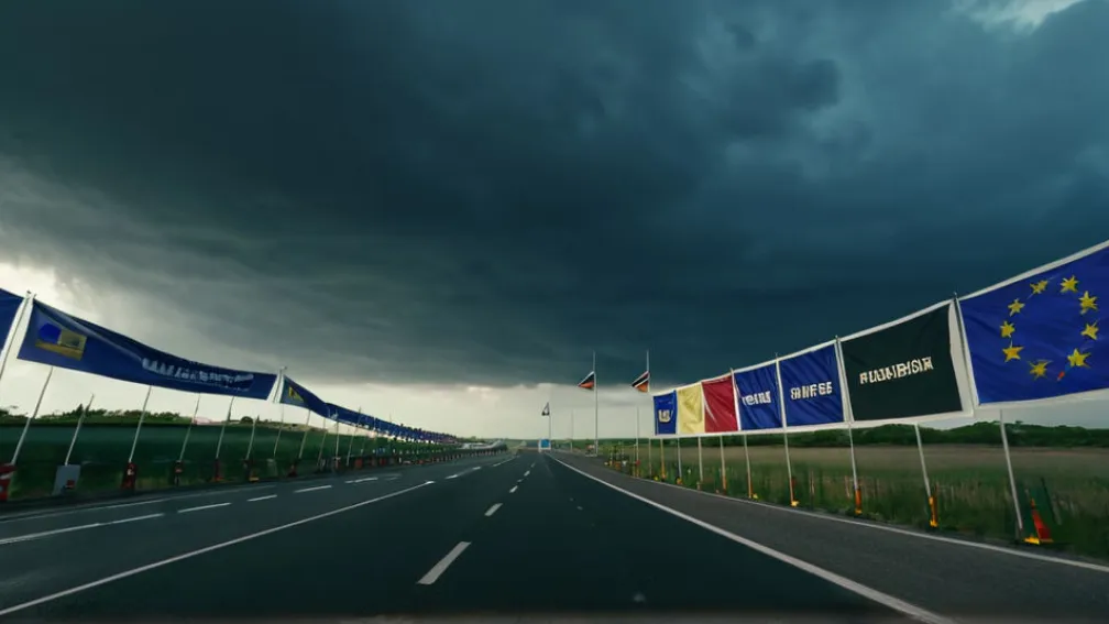 Десятки тысяч футбольных ультрас провели масштабную акцию протеста в Лейпциге