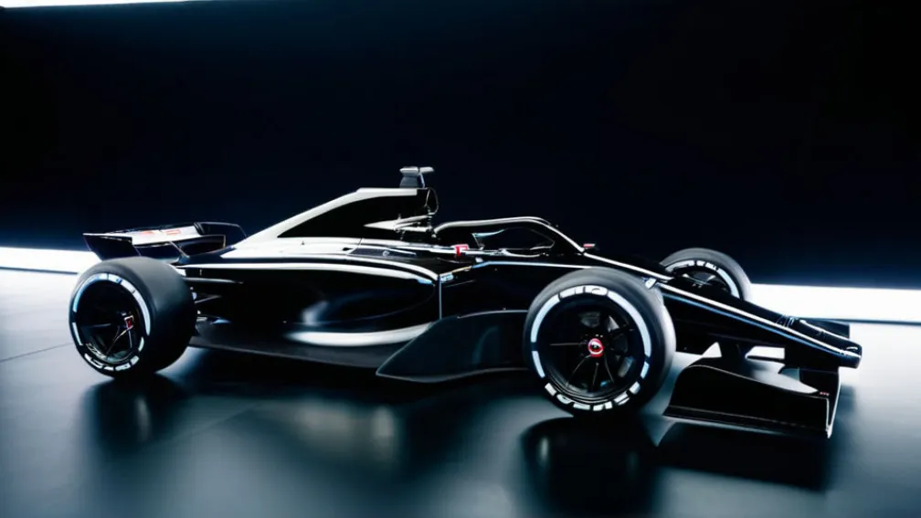 Баварская звезда Олизе вызвал фурор, появившись на презентации Audi F1 в шлепанцах