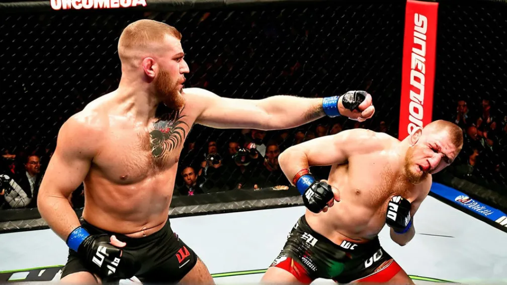 Массовая драка на UFC 322: Дилон Дэнис против команды Ислама Махачева