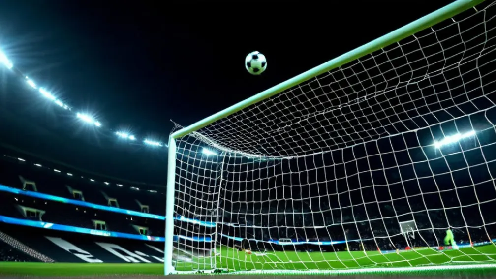 Футбол: драматичный момент на матче