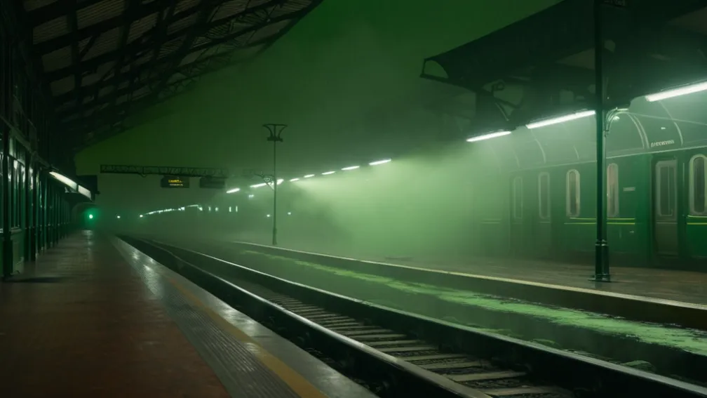 Зомби-апокалипсис в Гамбурге: Кровавые "мертвецы" устроили танцы на Центральном вокзале