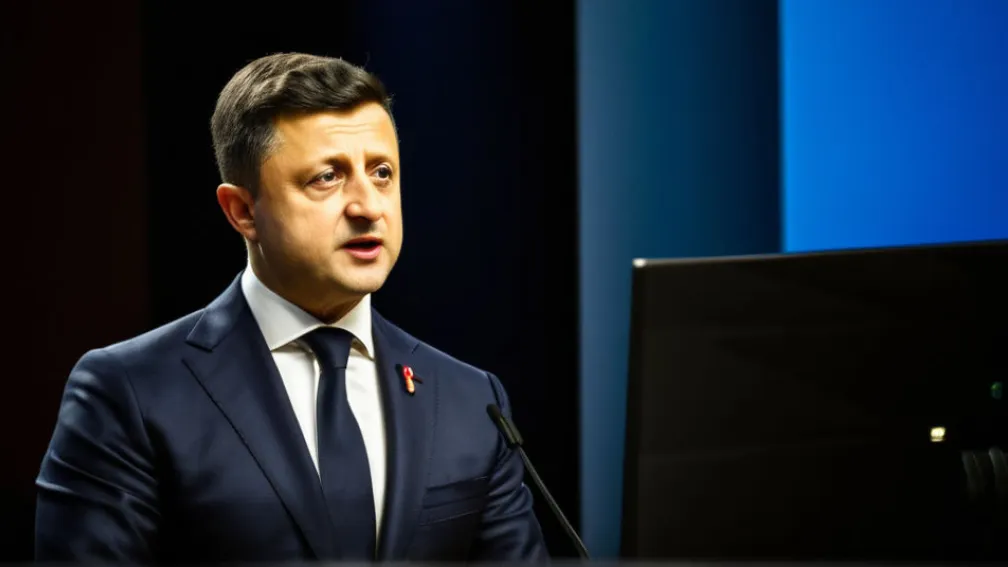 Президент Украины Владимир Зеленский призвал к немедленному прекращению огня в Донбассе