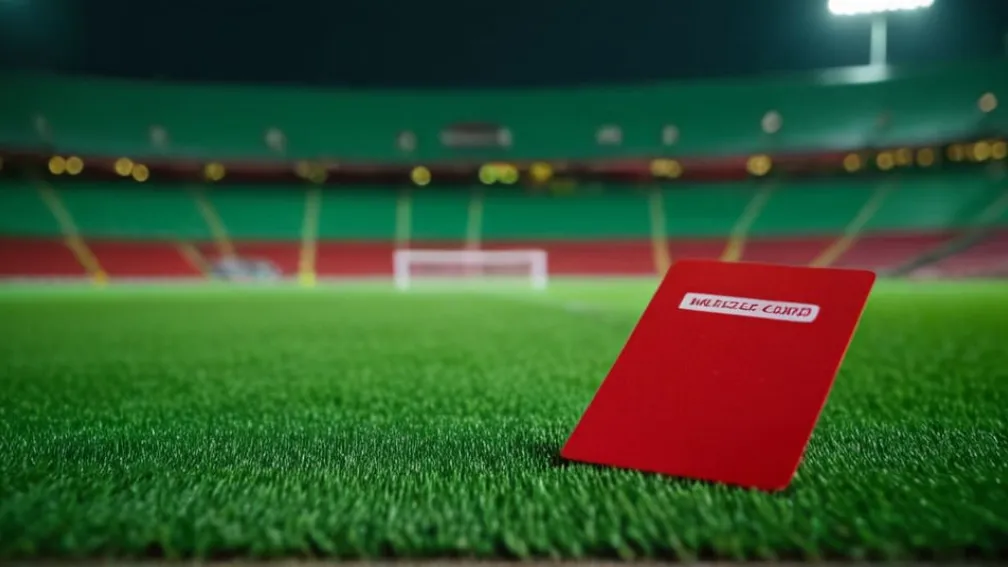 Защитник "Майнца" Доминик Кор получил рекордную девятую красную карточку в Бундеслиге