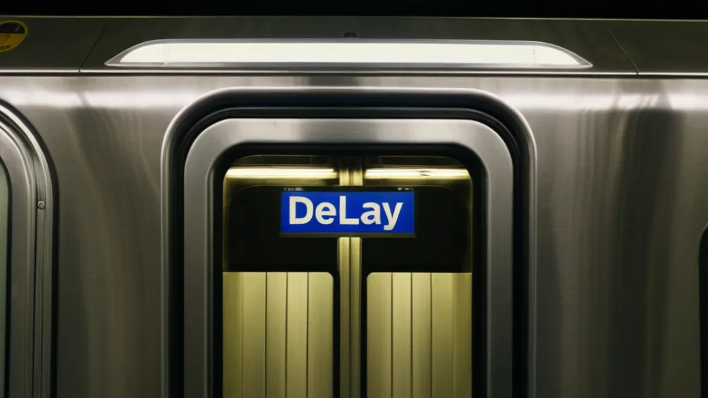 Пьяный пассажир заблокировал двери метро, остановив движение поезда