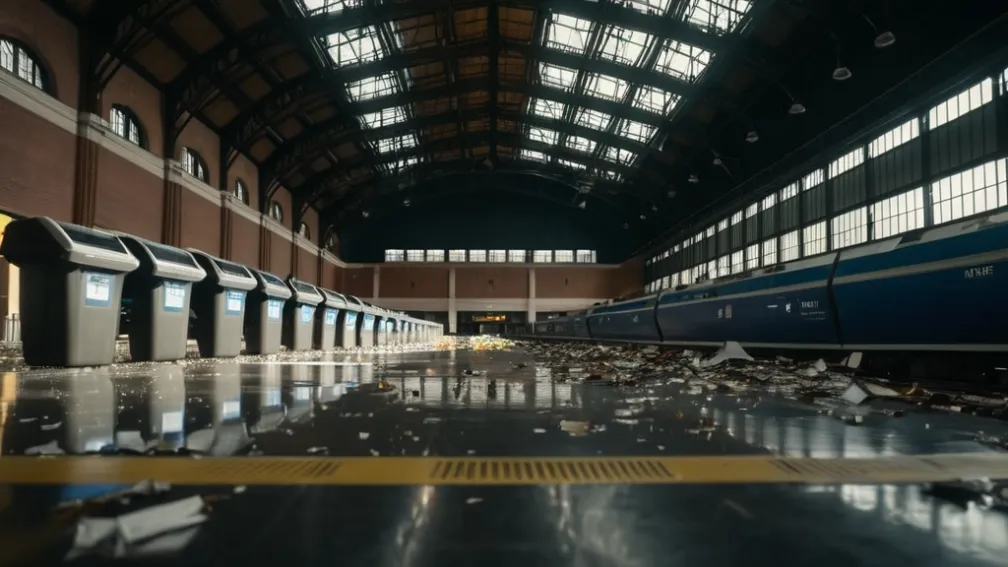 Массовое побоище в Кёльне: более 600 фанатов «Шальке» и «Дортмунда» устроили «битву» на вокзале