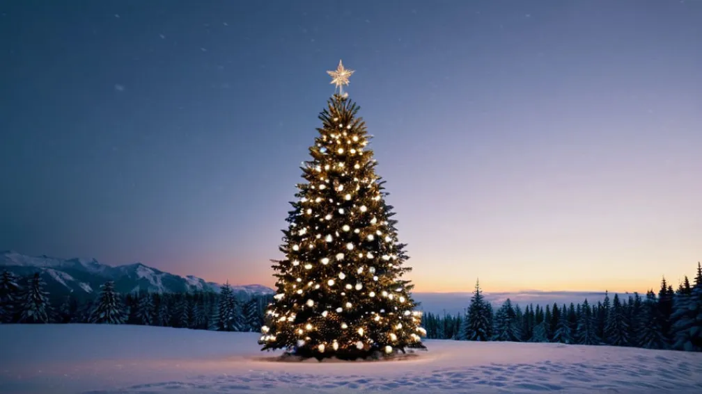 Ули Хёнесс зажег 30-метровую рождественскую ель: Секреты праздничной традиции в Баварии