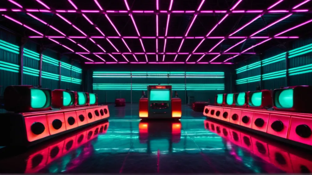 Премьера "Очень странных дел" в Берлине: звезды и антураж 80-х в бывшем ангаре