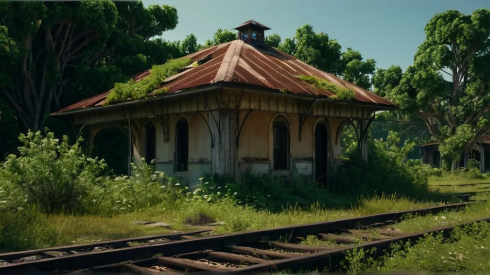 Исторический вокзал в Германии выставлен на аукцион со стартовой ценой 19 000 евро