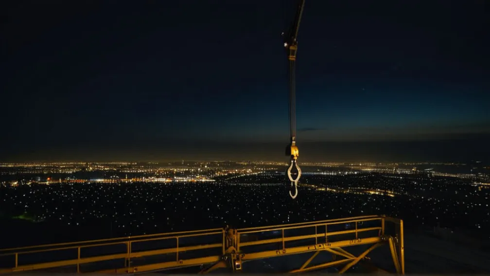 Подросток провел 7 часов на строительном кране в Иерусалиме