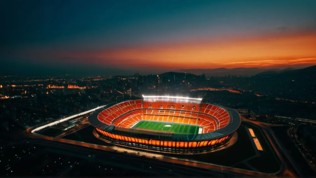 Призыв к миру: Почему "БайАрена" в Леверкузене сегодня светится оранжевым