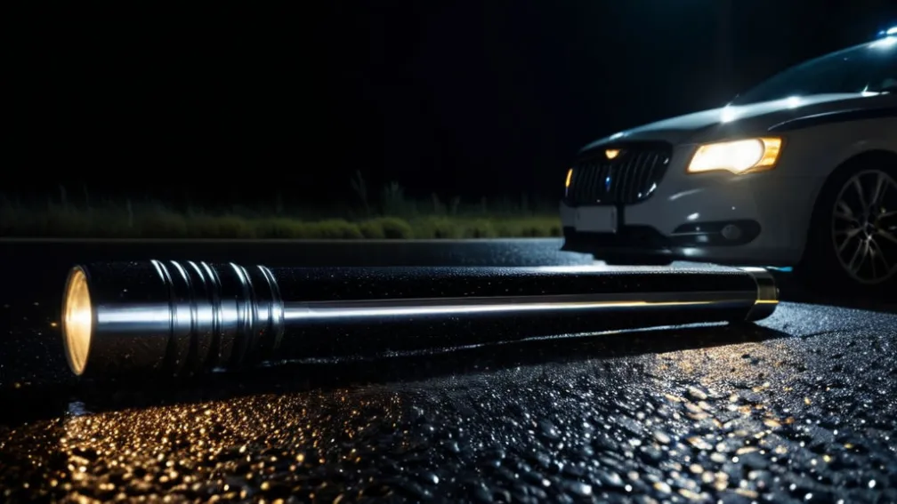 Полиция в Германии остановила 18-летнего водителя с дубинкой