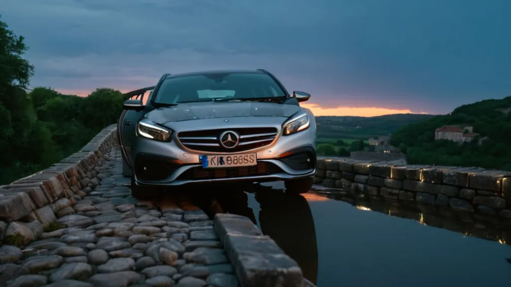 Пожилая женщина не пострадала при опрокидывании автомобиля в Бад-Кройцнахе