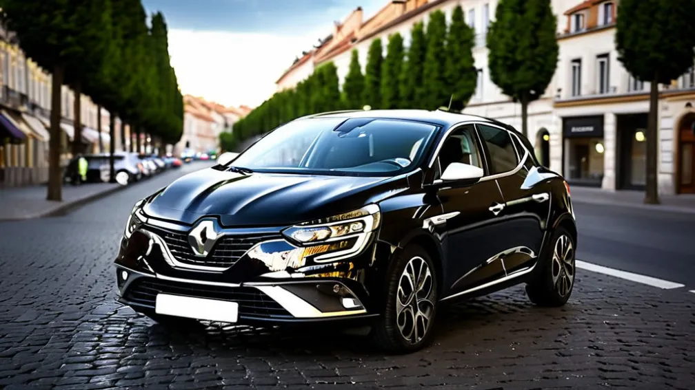 В Санкт-Инберте неизвестный водитель повредил Renault и скрылся