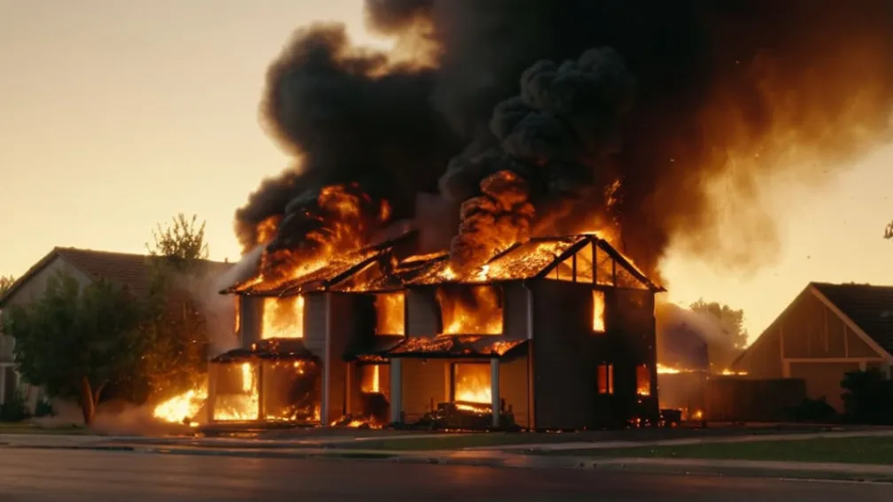 Пожар в Кёльне: Нелегальный фейерверк взорвался во время возгорания дома