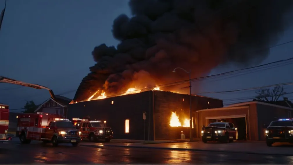 Взрыв пиротехники при пожаре в Кёльне: крупная операция экстренных служб
