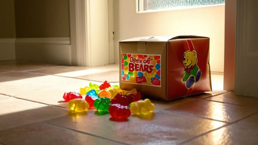 Курьезное ограбление в Веймаре: вместо посылки оставили пачку мармеладных мишек