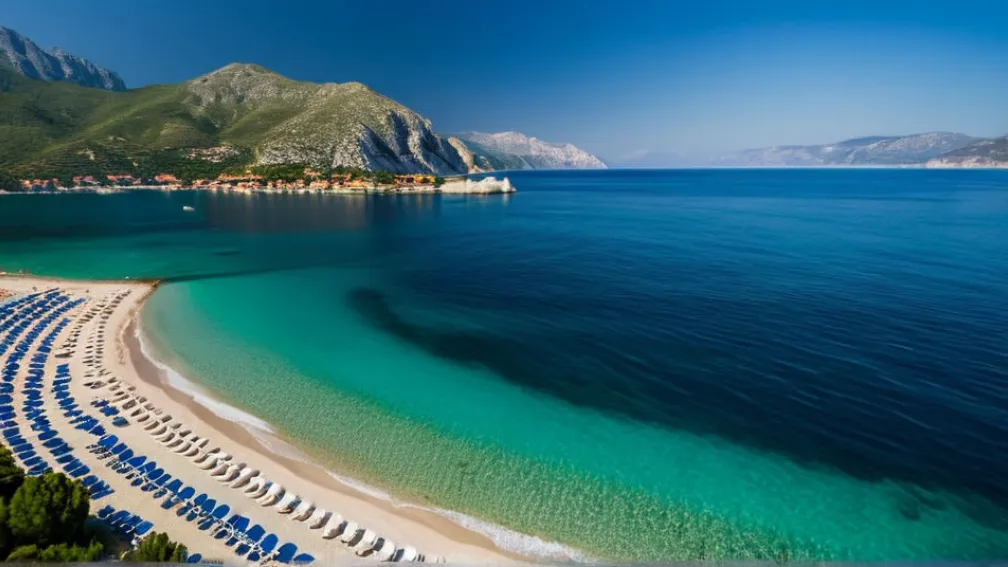 Пляж в Черногории