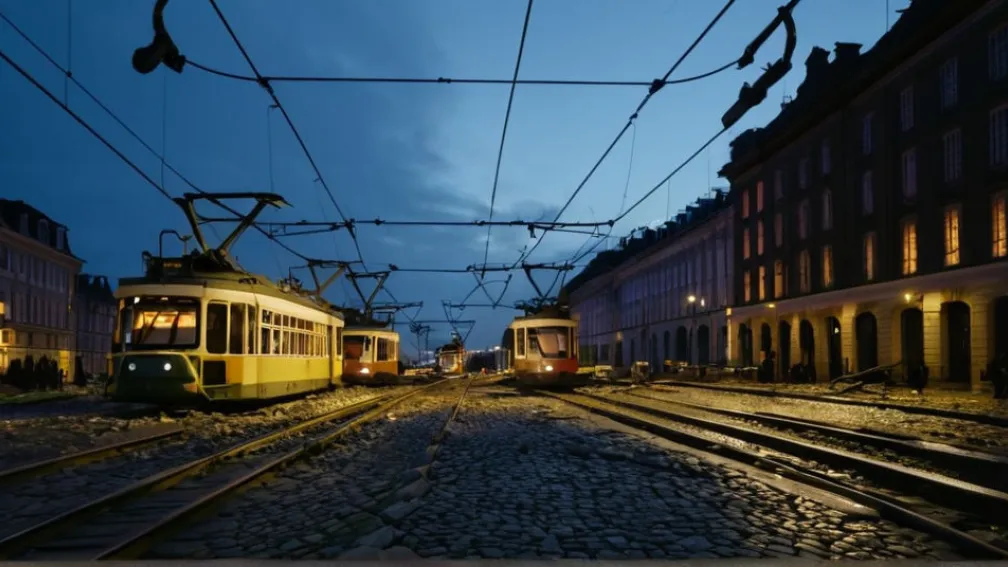 Трамвай сошел с рельсов в Дюссельдорфе: 13 пострадавших