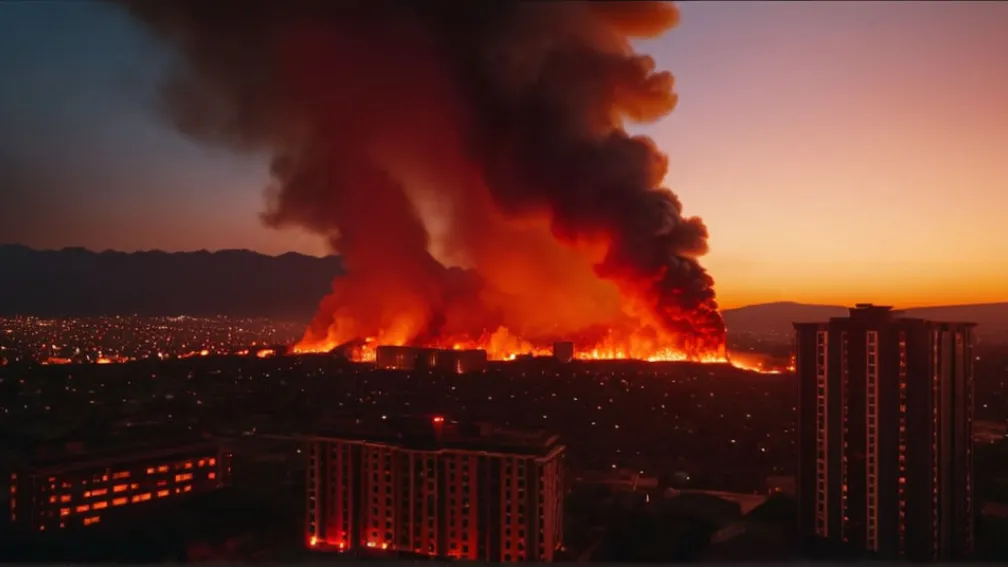 Масштабный пожар в Гонконге: многоэтажный жилой комплекс охвачен огнем, есть жертвы
