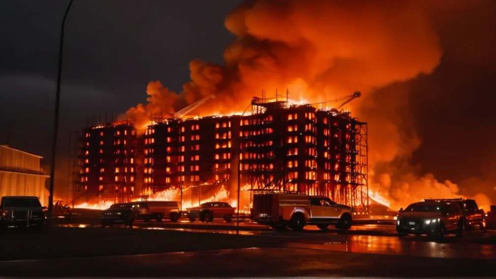 44 погибших и сотни пропавших: Гонконг охвачен огненным адом, трое арестованы