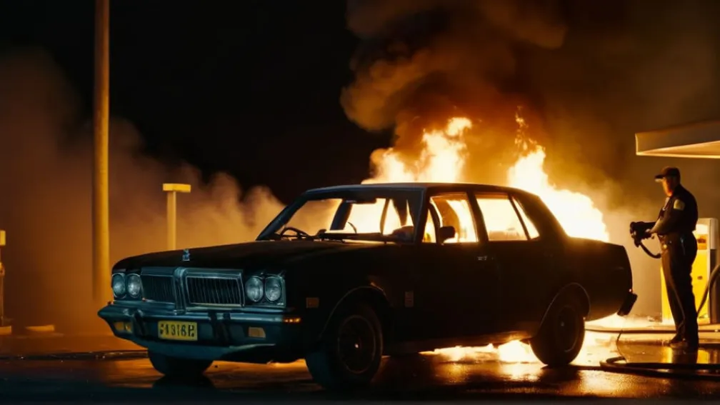 Мужчина признался в убийстве жены и сожжении тела на АЗС в Германии