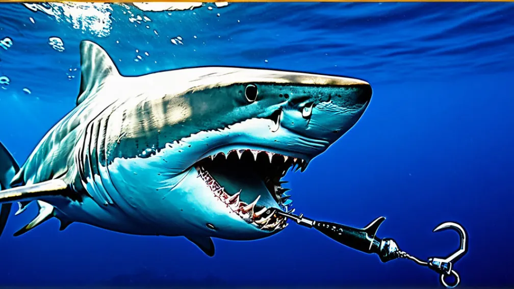 Спасение в Австралии: Зоозащитники вытащили крючок из пасти акулы