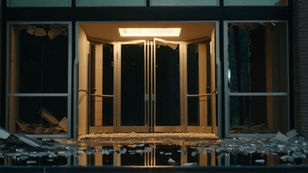 Мощный взрыв в Дюссельдорфе разрушил вход в многоквартирный дом