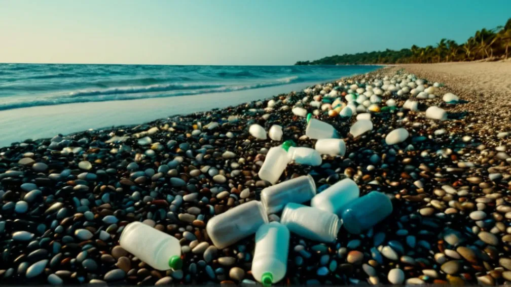 Прибрежный рай Албании утопает в мусоре после штормов