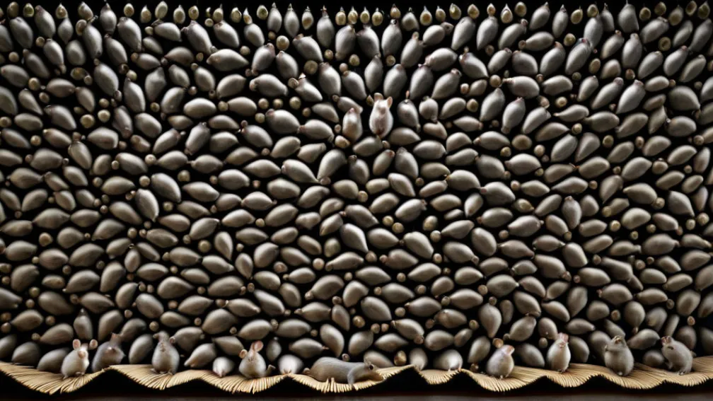 Вирусное видео: Женщина в «живом» платье из крыс шокировало интернет