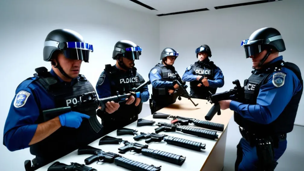 Полиция обнаружила тайную мастерскую оружейной мафии