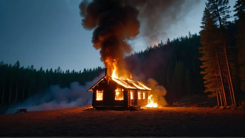 У бывшего главы BILD Кая Дикмана полностью сгорел загородный дом