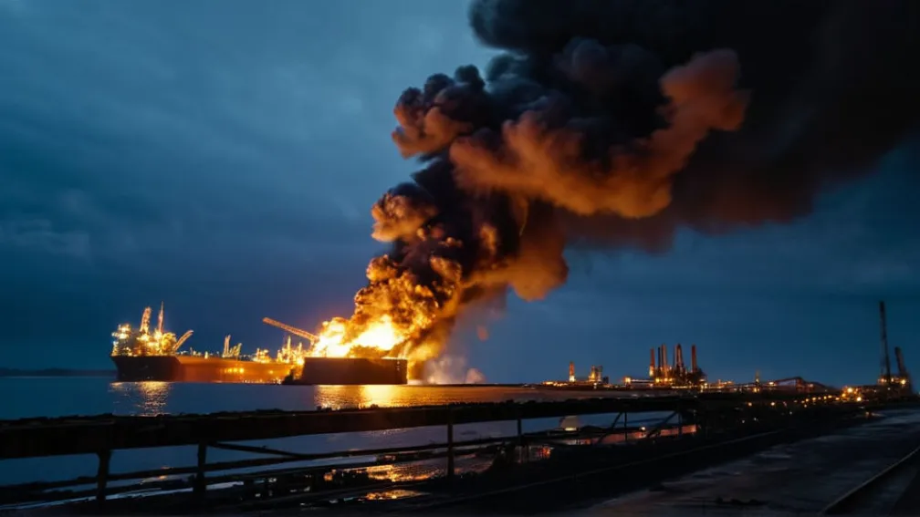 Украинская Армия Нанесла Удар по Новороссийску: Загорелись ПВО и Нефтетерминал