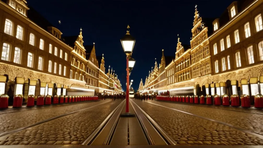 Беспорядок с мобильными столбиками на рождественском базаре в Аугсбурге из-за расписания трамваев