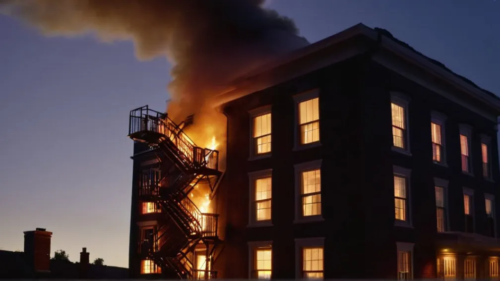 Пожар в многоквартирном доме Мюнхена: Шесть человек пострадали