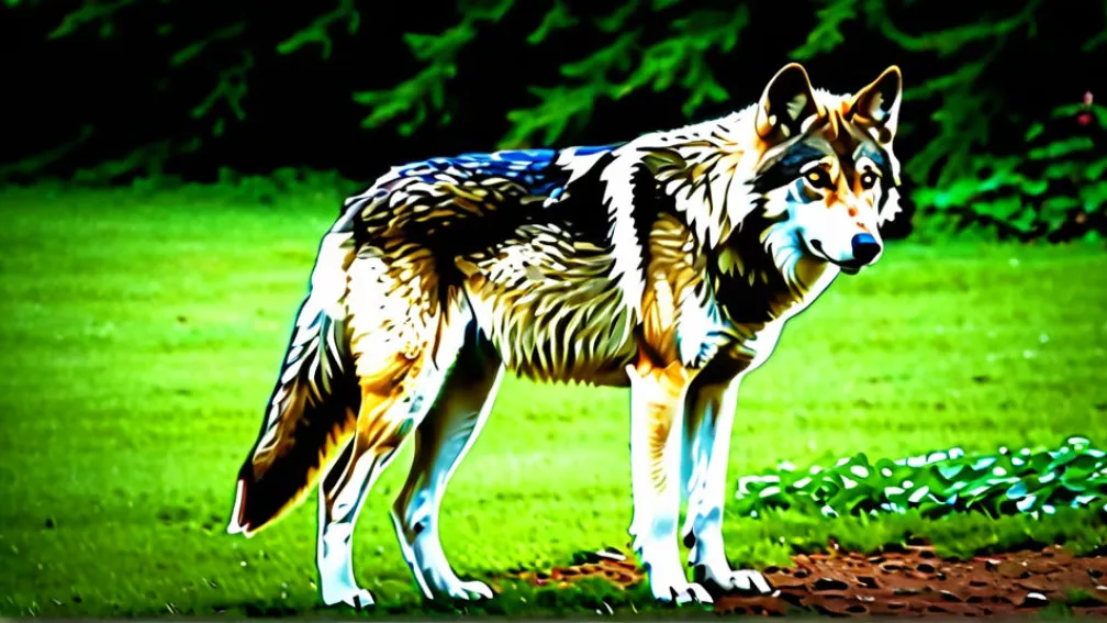 Волк замечен в Гревене: жители и власти начеку