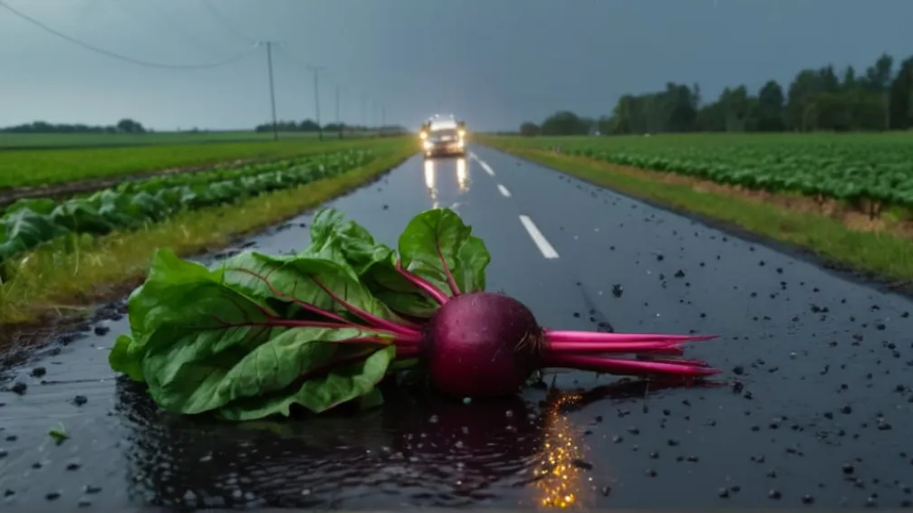 Чудесное спасение: водитель выжил после лобового столкновения с грузовиком, груженным свеклой