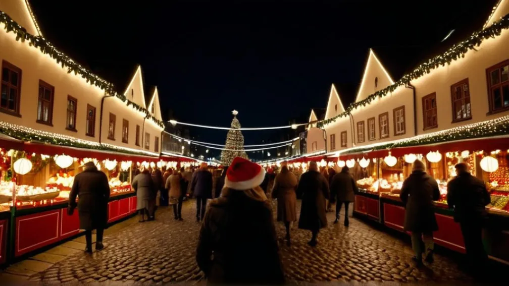 В Веймаре на Рождественской ярмарке мужчина угрожал ножом