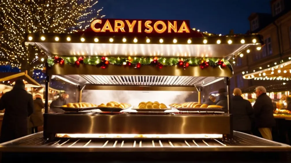 Рождественский Дёнер в Берлине: Необычная Новинка на Праздничном Рынке