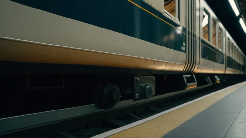 Чешская полиция спасла немецкого футбольного фаната, застрявшего между поездом и платформой в Пльзене