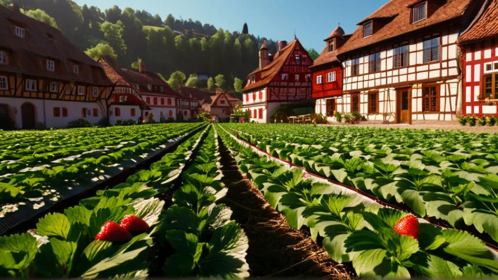 В Германии откроется новый тематический парк "Клубничная деревня"