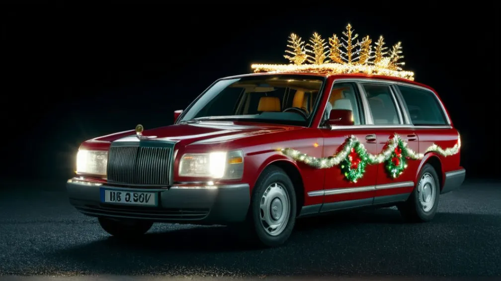 Новогодний тюнинг авто: что разрешено и запрещено украшать в машине